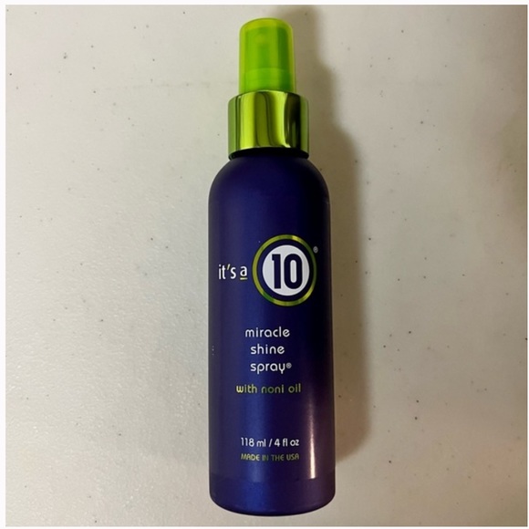 NWT It’s a 10 Miracle Shine Spray with noni oil 4oz - Picture 2 of 4